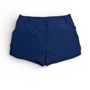Lands End Women's Navy Blue Running Shorts size 14